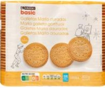 EROSKI BASIC GALLETAS MARÍA DORADAS EROSKI BASIC GALLETAS MARÍA DORADAS