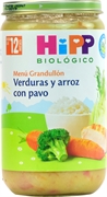 HIPP BIOLÓGICO Menú Gradullón Verduras y arroz con pavo. Ecológico HIPP BIOLÓGICO Menú Gradullón Verduras y arroz con pavo. Ecológico