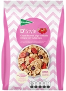 D'STYLE - EL CORTE INGLÉS COPOS DE ARROZ, TRIGO Y CEBADA INTEGRAL CON FRUTOS ROJOS D'STYLE - EL CORTE INGLÉS COPOS DE ARROZ, TRIGO Y CEBADA INTEGRAL CON FRUTOS ROJOS