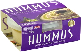 HACENDADO (MERCADONA) HUMMUS CON OLIVAS DE KALAMATA HACENDADO (MERCADONA) HUMMUS CON OLIVAS DE KALAMATA