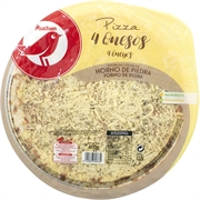 AUCHAN (ALCAMPO) PIZZA CUATRO QUESOS AUCHAN (ALCAMPO) PIZZA CUATRO QUESOS
