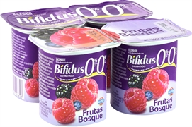 HACENDADO (MERCADONA) Bifidus desnatado con frutas del bosque HACENDADO (MERCADONA) Bifidus desnatado con frutas del bosque