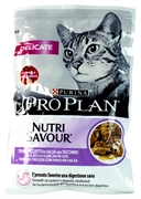 PURINA PROPLAN DELICATE CAT NUTRI SAVOUR. TIERNOS TROZOS CON PAVO EN SALSA PURINA PROPLAN DELICATE CAT NUTRI SAVOUR. TIERNOS TROZOS CON PAVO EN SALSA