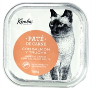 KIMBA (ALDI) PATÉ DE CARNE CON SAMÓN Y TRUCHA( TARRINA) KIMBA (ALDI) PATÉ DE CARNE CON SAMÓN Y TRUCHA( TARRINA)