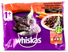 WHISKAS SELEECCION CLÁSICA POLLO, BUEY Y CORDERO EN SALSA (BUEY) WHISKAS SELEECCION CLÁSICA POLLO, BUEY Y CORDERO EN SALSA (BUEY)