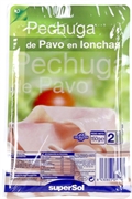 SUPERSOL PECHUGA DE PAVO EN LONCHAS SUPERSOL PECHUGA DE PAVO EN LONCHAS