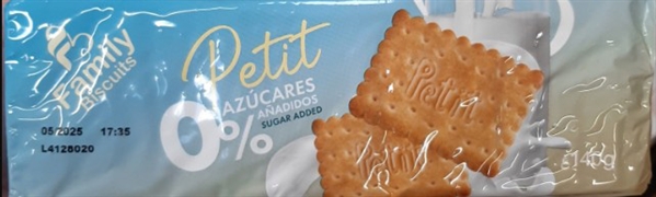 FAMILY BISCUITS PETIT 0% AZÚCARES AÑADIDOS FAMILY BISCUITS PETIT 0% AZÚCARES AÑADIDOS