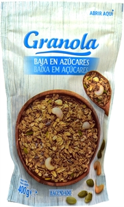 HACENDADO (MERCADONA) GRANOLA. HACENDADO (MERCADONA) GRANOLA.