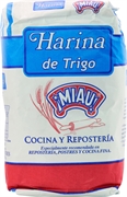 MIAU Harina de trigo para cocina y repostería MIAU Harina de trigo para cocina y repostería