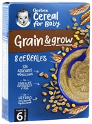 GERBER. GRAIN & GROW 8 CEREALES GERBER. GRAIN & GROW 8 CEREALES