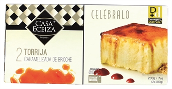 CASA ECEIZA TORRIJA CARAMELIZADA DE BRIOCHE CASA ECEIZA TORRIJA CARAMELIZADA DE BRIOCHE
