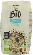 AUCHAN BIO (ALCAMPO) CEREALES MUESLI CON LINO Y SEMILLAS DE CALABAZA. AUCHAN BIO (ALCAMPO) CEREALES MUESLI CON LINO Y SEMILLAS DE CALABAZA.