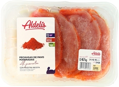 ALDELÍS PECHUGAS DE PAVO MARINADAS AL PIMENTÓN ALDELÍS PECHUGAS DE PAVO MARINADAS AL PIMENTÓN