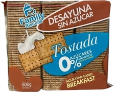 FAMILY BISCUITS TOSTADA 0% AZÚCARES AÑADIDOS FAMILY BISCUITS TOSTADA 0% AZÚCARES AÑADIDOS