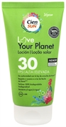 CIEN (LIDL) LOCIÓN SOLAR 30 LOVE YOUR PLANET CIEN (LIDL) LOCIÓN SOLAR 30 LOVE YOUR PLANET