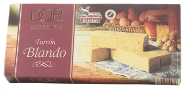 DOR (LIDL) TURRÓN BLANDO. CALIDAD SUPREMA DOR (LIDL) TURRÓN BLANDO. CALIDAD SUPREMA