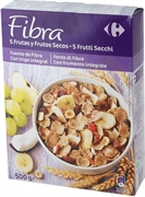 CARREFOUR FIBRA CEREALES DE FRUTAS Y FRUTOS SECOS. CARREFOUR FIBRA CEREALES DE FRUTAS Y FRUTOS SECOS.