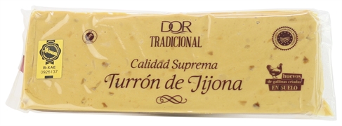 DOR (LIDL) TRADICIONAL. TURRÓN DE JIJONA IGP. CALIDAD SUPREMA DOR (LIDL) TRADICIONAL. TURRÓN DE JIJONA IGP. CALIDAD SUPREMA