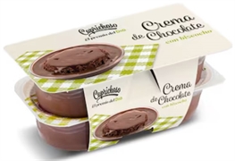 CAPRICHOSO (DIA) Natillas de chocolate con bizcocho
