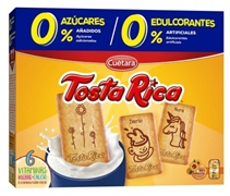 CUÉTARA Tosta Rica 0% azúcares añadidos 0% edulcorantes