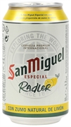 SAN MIGUEL CERVEZA ESPECIAL CON ZUMO NATURAL DE LIMÓN