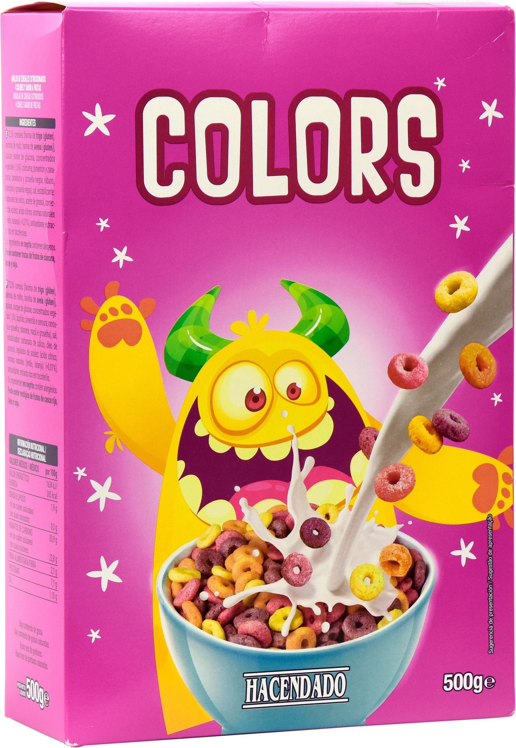 HACENDADO (MERCADONA) COLORS.