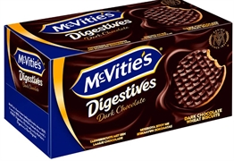 MCVITIE'S Digestives dark chocolate