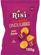 RISI Las patatas onduladas sabor jamón
