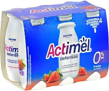 ACTIMEL (DANONE) FRESA 0% MG.