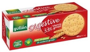 GULLÓN DIGESTIVE 33% MENOS GRASA