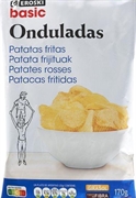 EROSKI BASIC PATATAS FRITAS ONDULADAS