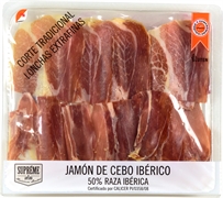SUPREME DE ANTAÑO JAMÓN DE CEBO IBÉRICO 50% RAZA IBÉRICA.