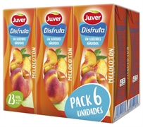 DISFRUTA-JUVER MELOCOTÓN Y UVA 100% FRUTA