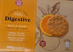 AURADA (ALDI) Digestive soja y fruta