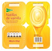 EL CORTE INGLÉS NATILLAS DE VAINILLA