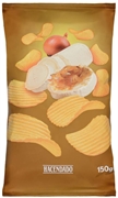 HACENDADO (MERCADONA) Patatas fritas onduladas sabor queso de cabra y cebolla caramelizada