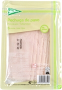EL CORTE INGLÉS PECHUGA DE PAVO. 6 LONCHAS