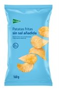 EL CORTE INGLÉS PATATAS FRITAS SIN SAL AÑADIDA