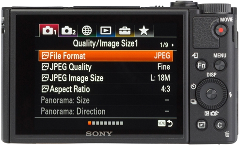 SONY CYBER-SHOT DSC-HX99