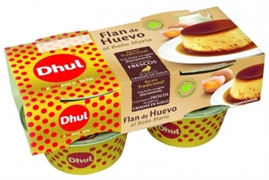 DHUL FLAN DE HUEVO AL BAÑO MARÍA