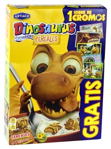 ARTIACH DINOSAURUS A CUCHARADAS CEREALES