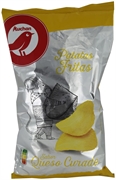AUCHAN (ALCAMPO) PATATAS FRITAS SABOR A QUESO CURADO