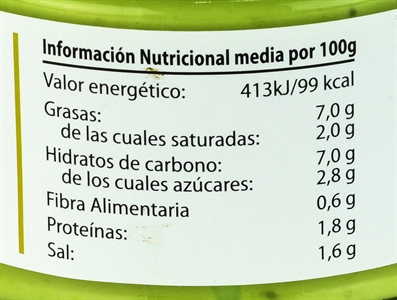 PLATOS PREPARADOS SALSA GUACAMOLE