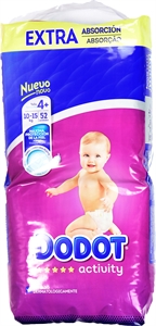 DODOT ACTIVITY EXTRA ABSORCIÓN 10-15 KG