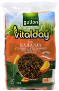 VITALDAY TORTITA DE ARROZ NARANJA Y CHOCOLATE NEGRO
