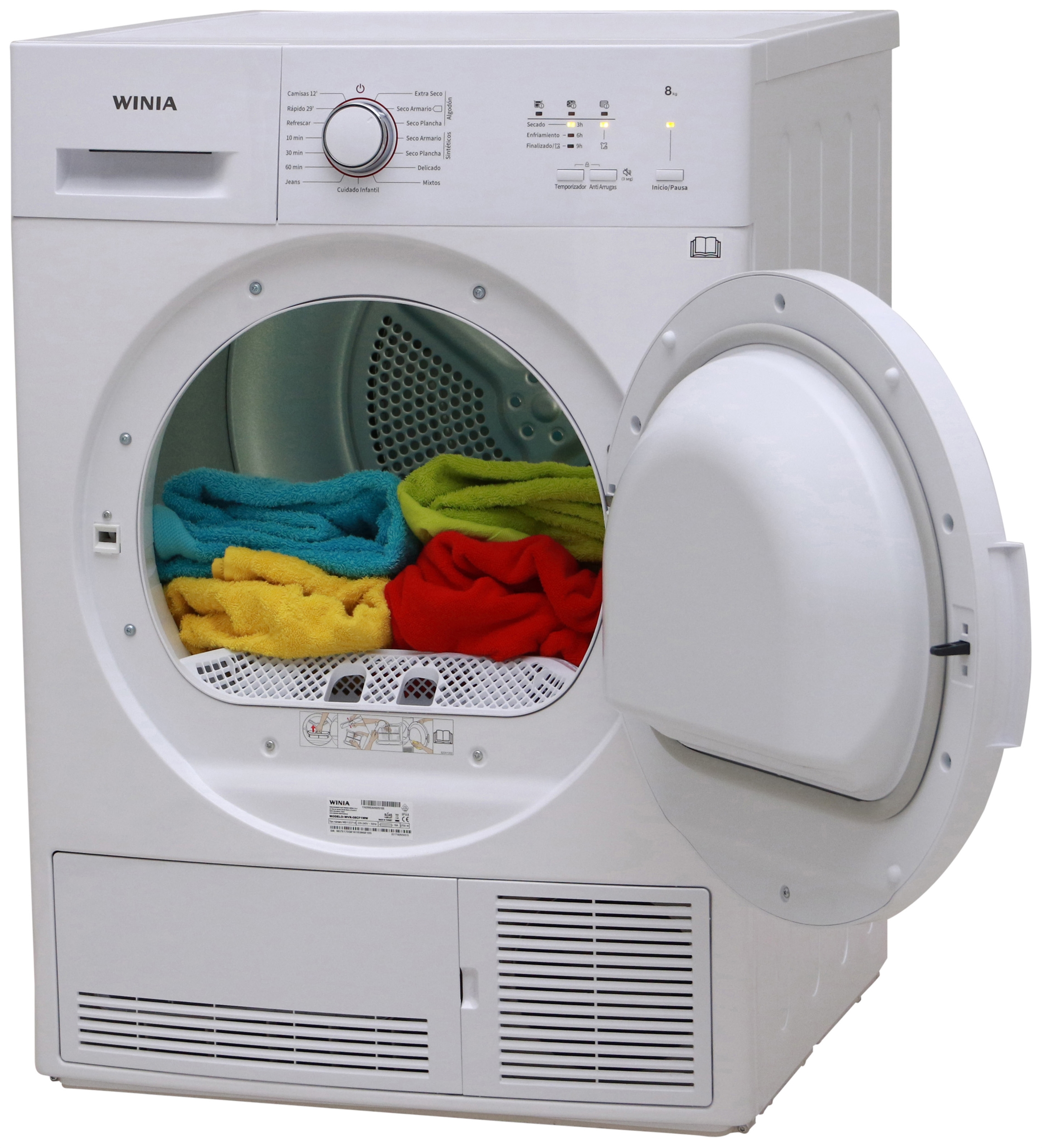 Secadora Eléctrica Secadora De Ropa Winia Kilos LAVADORA SEMIAUTOMÁTICA WINIA DWS-K200AW MAYC Suministros