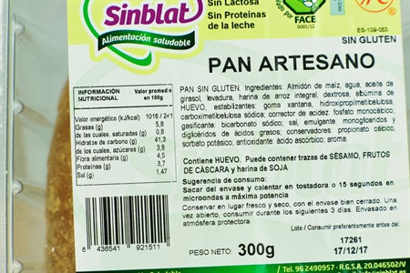 SINBLAT PAN ARTESANO