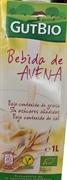 GUT BIO BEBIDA DE AVENA SIN AZÚCARES AÑADIDOS