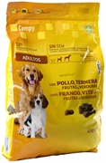 COMPY (MERCADONA) ADULTO CON POLLO, TERNERA, FRUTA Y VERDURAS