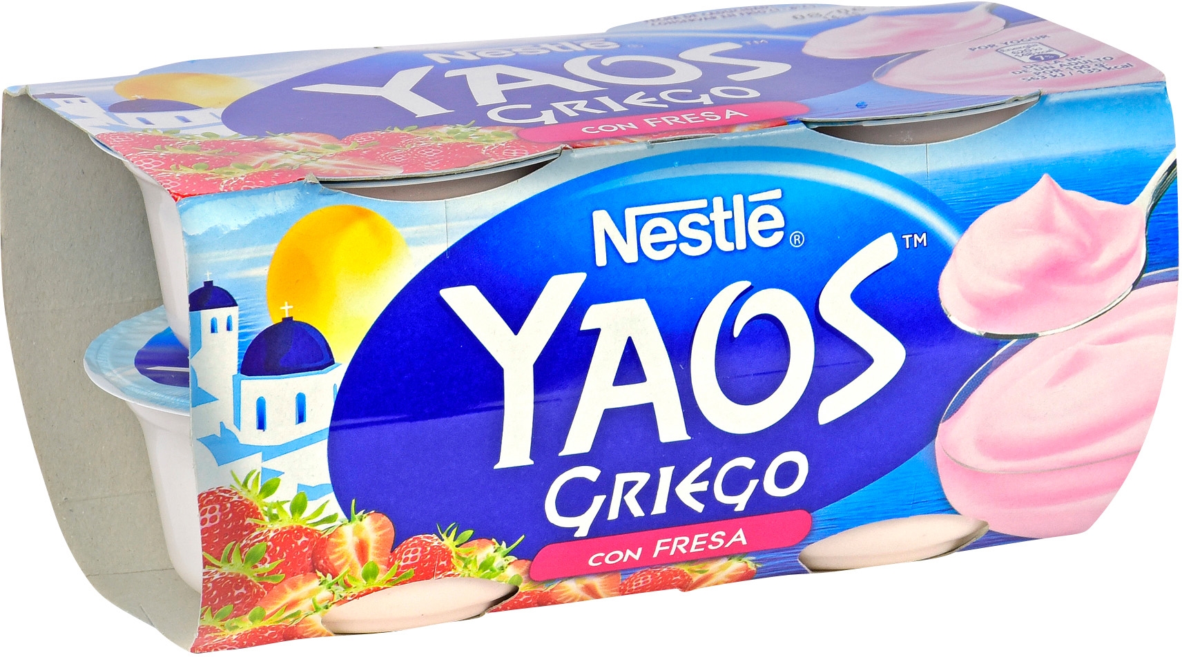 NESTLÉ YAOS GRIEGO CON FRESA.